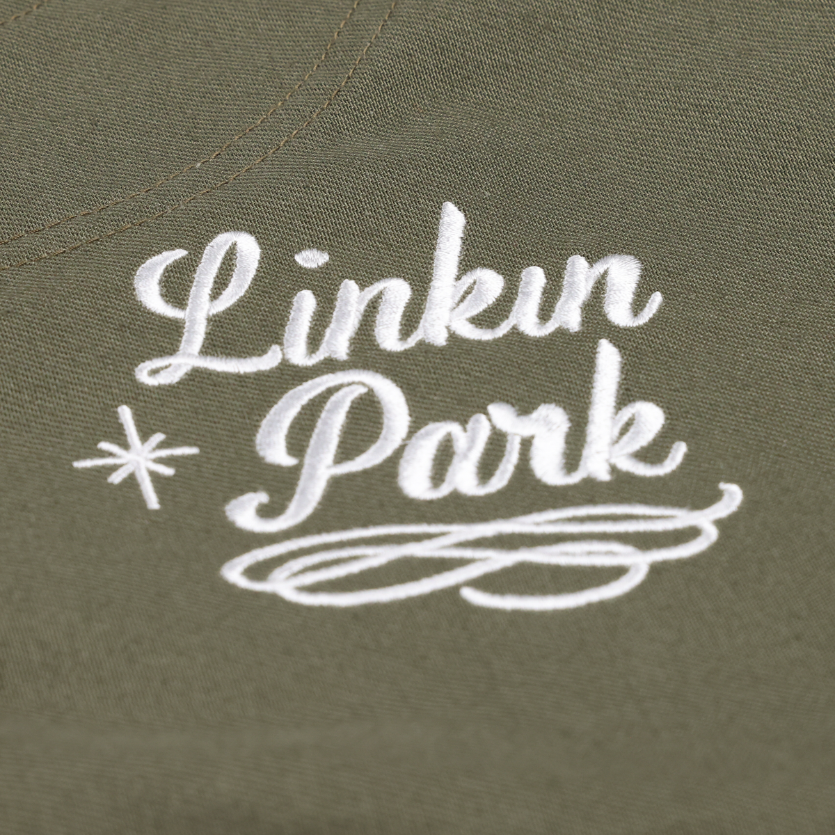 Linkin Park x Jasper Wong Reversible Jiu Jitsu Kimono hand-stitched patch detail 3