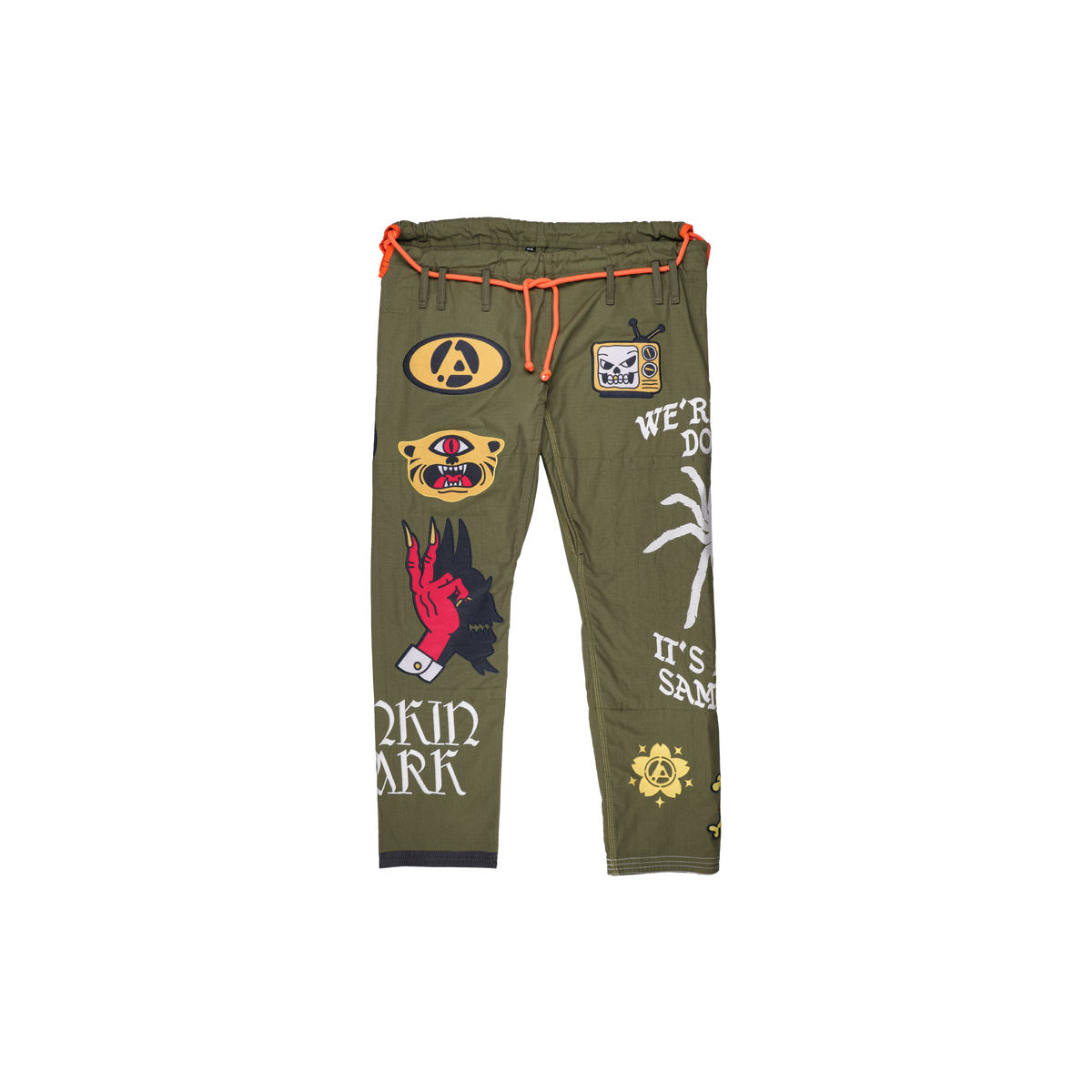 Linkin Park x Jasper Wong Reversible Jiu Jitsu Kimono pants front