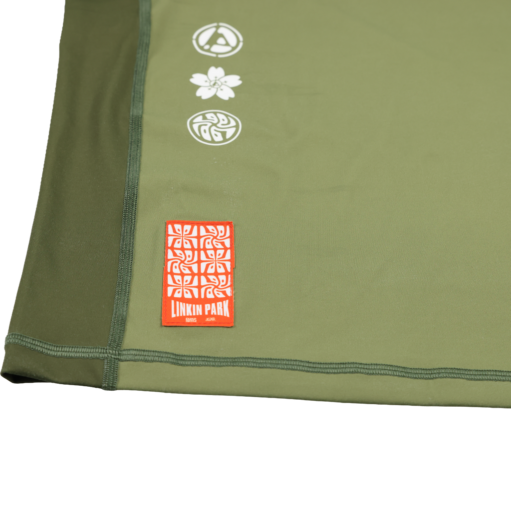 Linkin Park x Jasper Wong No Gi Rashguard print detail 6