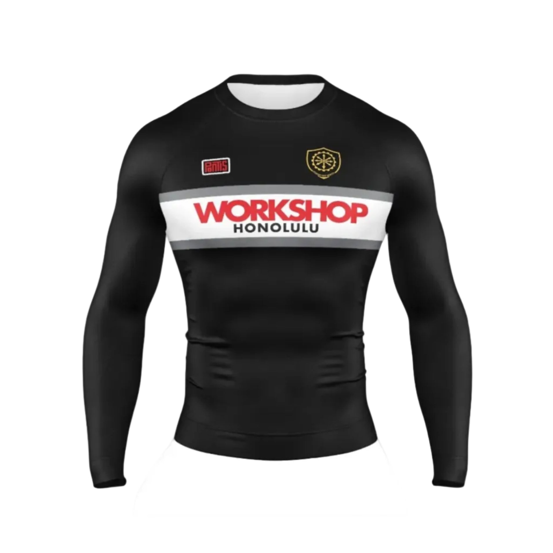 WORKSHOP HNL LONG SLEEVE RASHGUARD PRE-ORDER